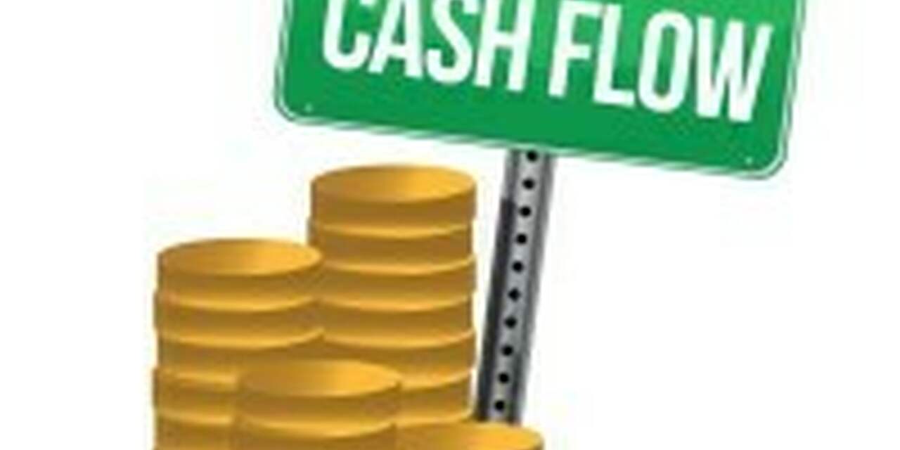 Cash flow sign